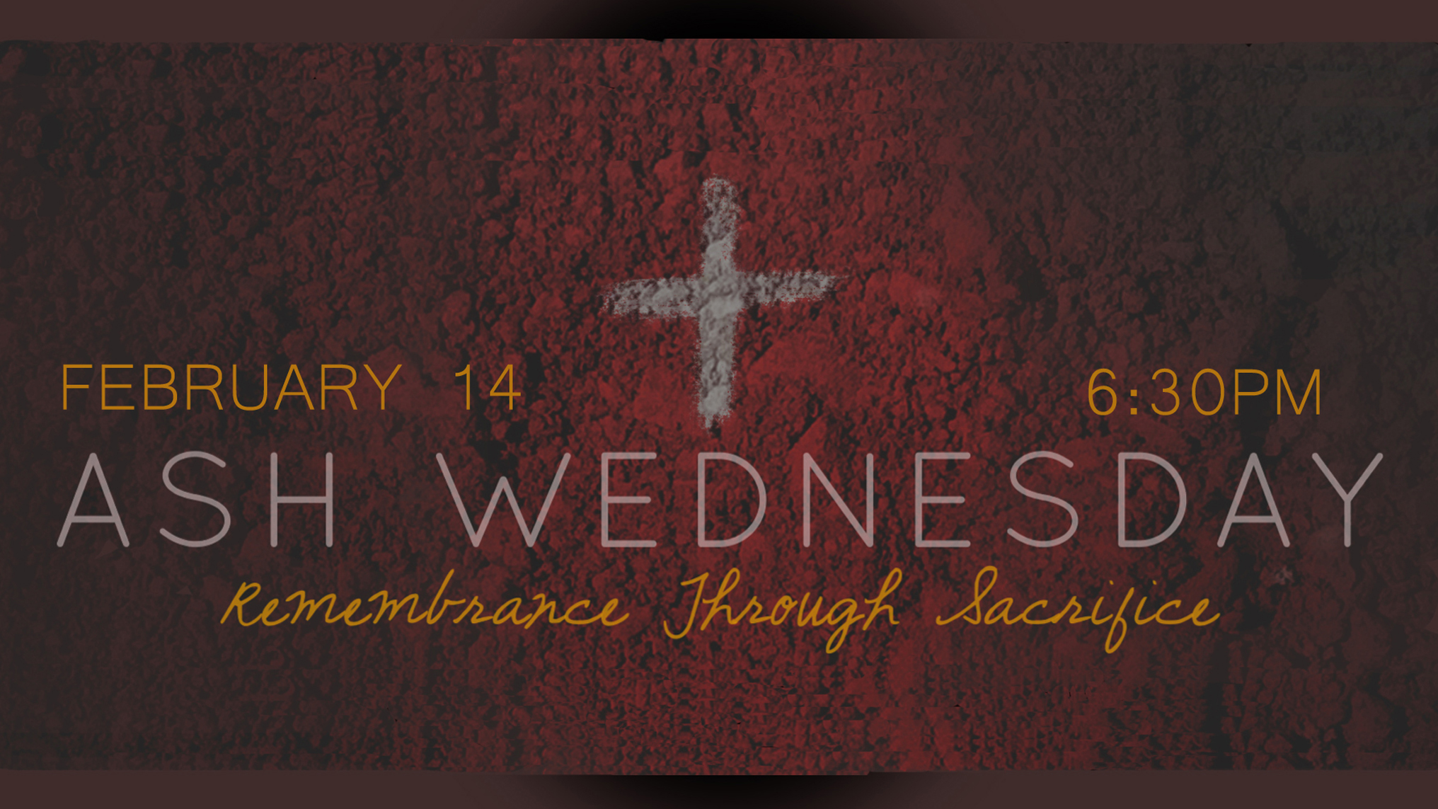 Ash Wednesday Service First United Methodist Church Warsaw